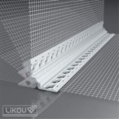 LIKOV LD-W50 UNI 8,5 lišta dilatační univerzální 8,5mm 2D se  skl. tk. 125/125mm délka 2m
